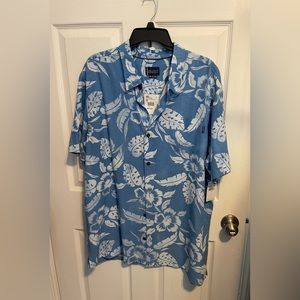 Jack O’Neill Men’s Pacifica Hawaiian Button-Up Short Sleeve Shirt XXL NWT Tropic